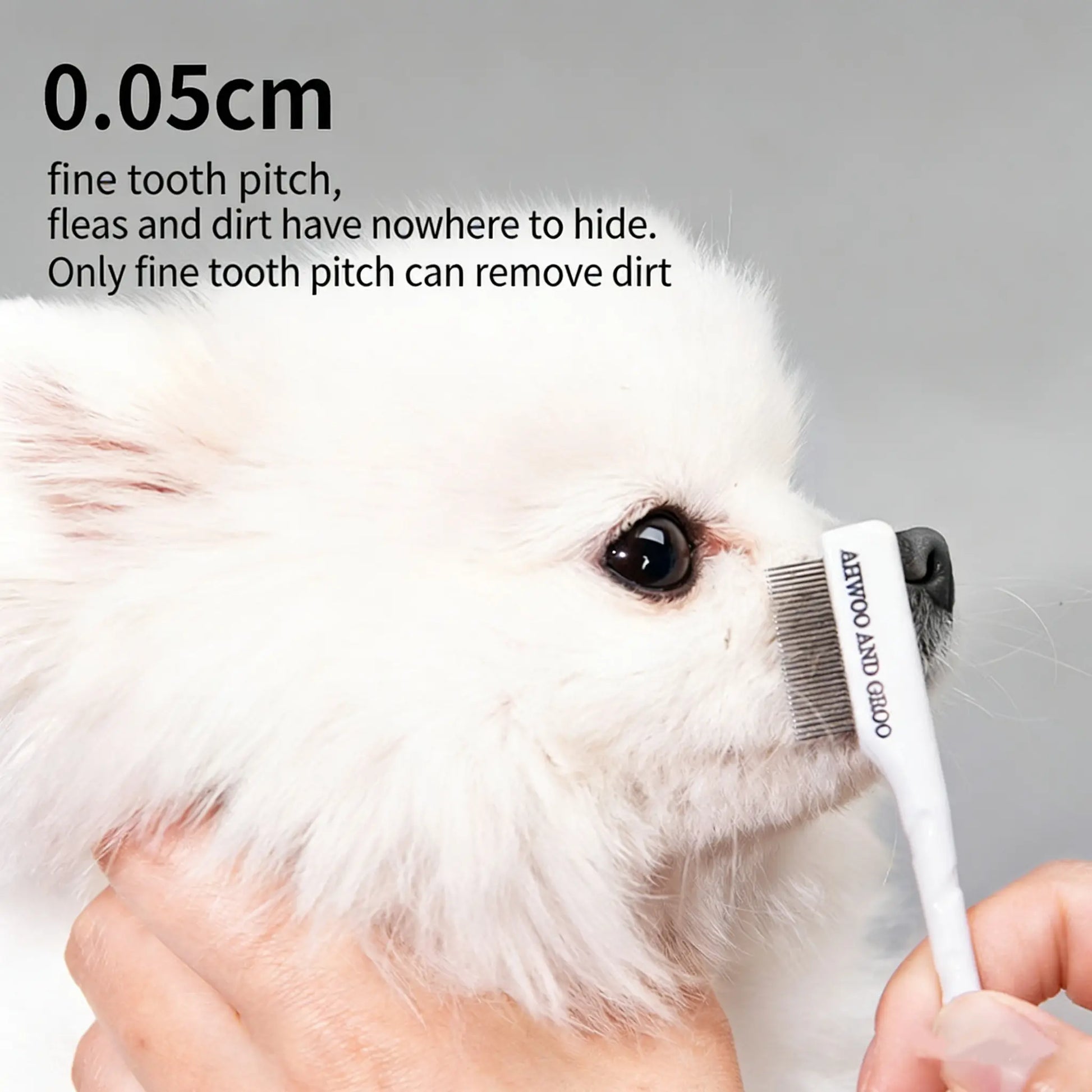 Pet Grooming Tool Set - 4-Piece Shedding Kit with Self-Cleaning Slicker Brush, Dual-Sided Stainless Steel Dematting Comb, Tear Stain Comb, and Fur Removal Tool for Dogs and Cats